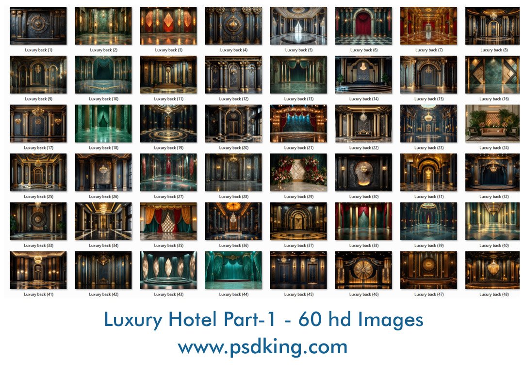 Luxury Hotel Backdrop