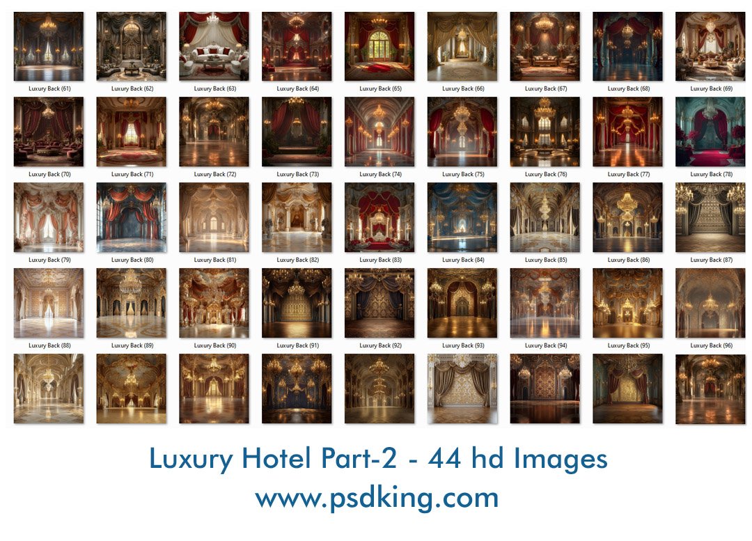 Luxury Hotel Backdrop