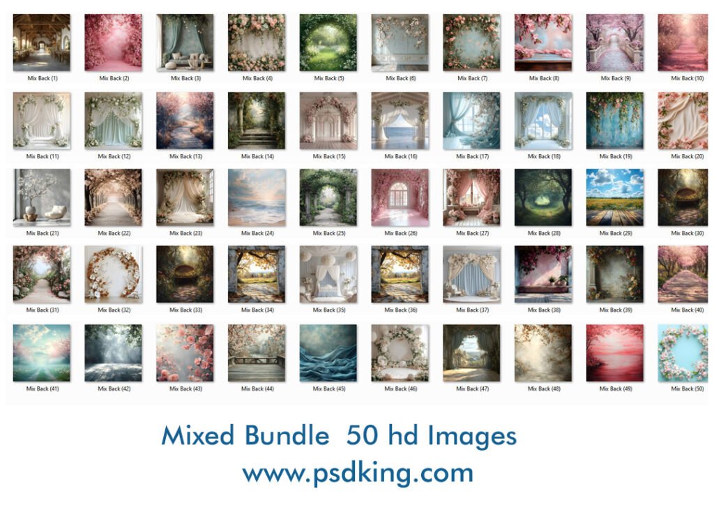 Mixed Bundle Backdrop