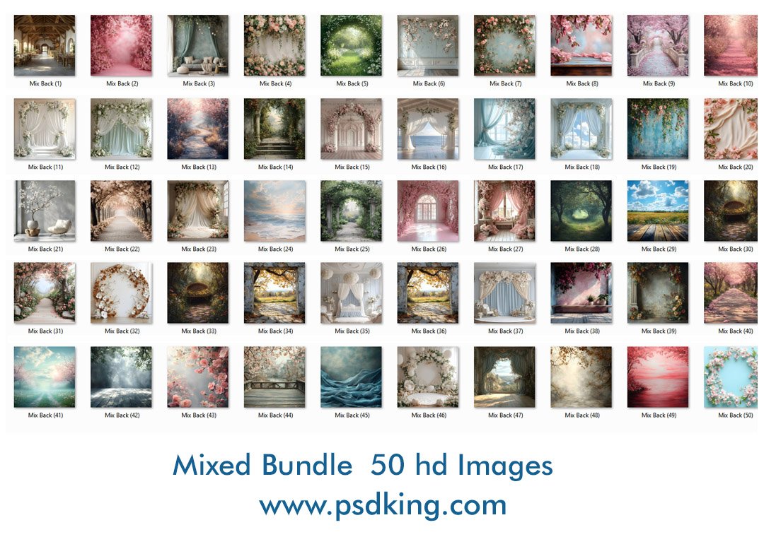 Mixed Bundle Backdrop
