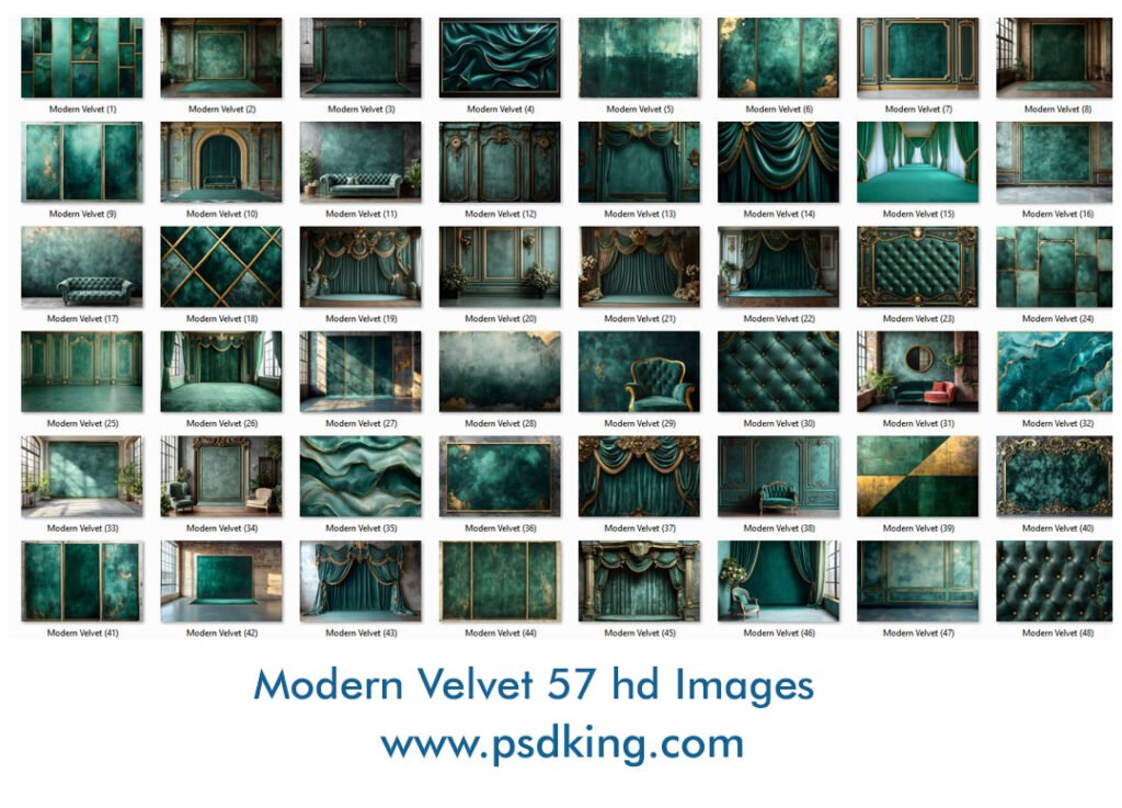 Modern Velvet Backdrop