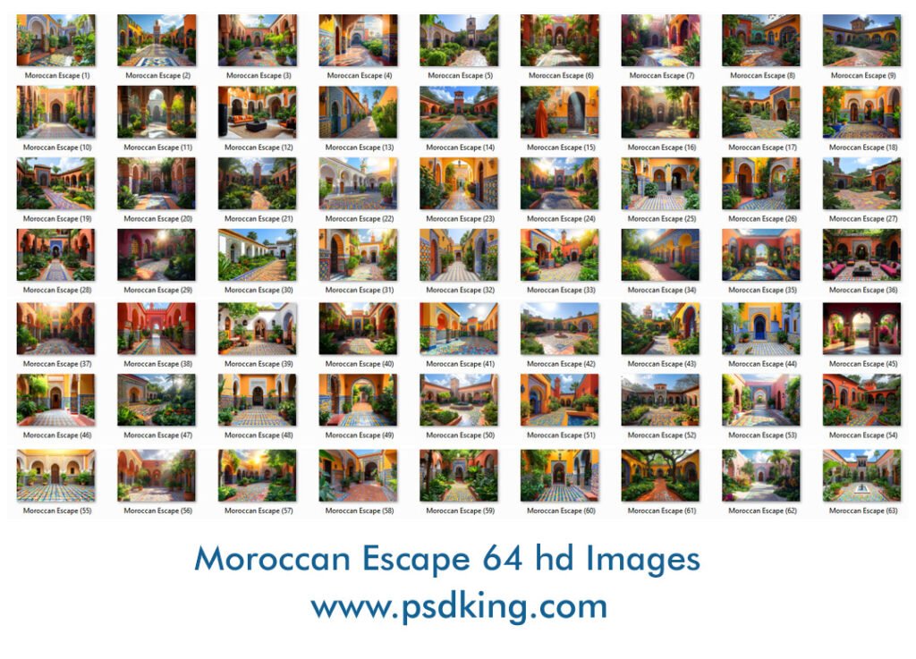 Moroccan Escape Backdrop