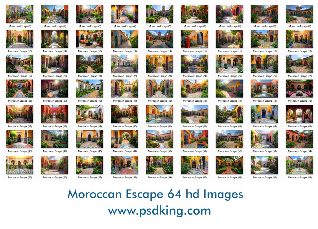Moroccan Escape Backdrop