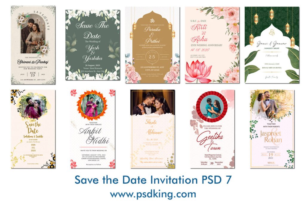 Invitation PSD