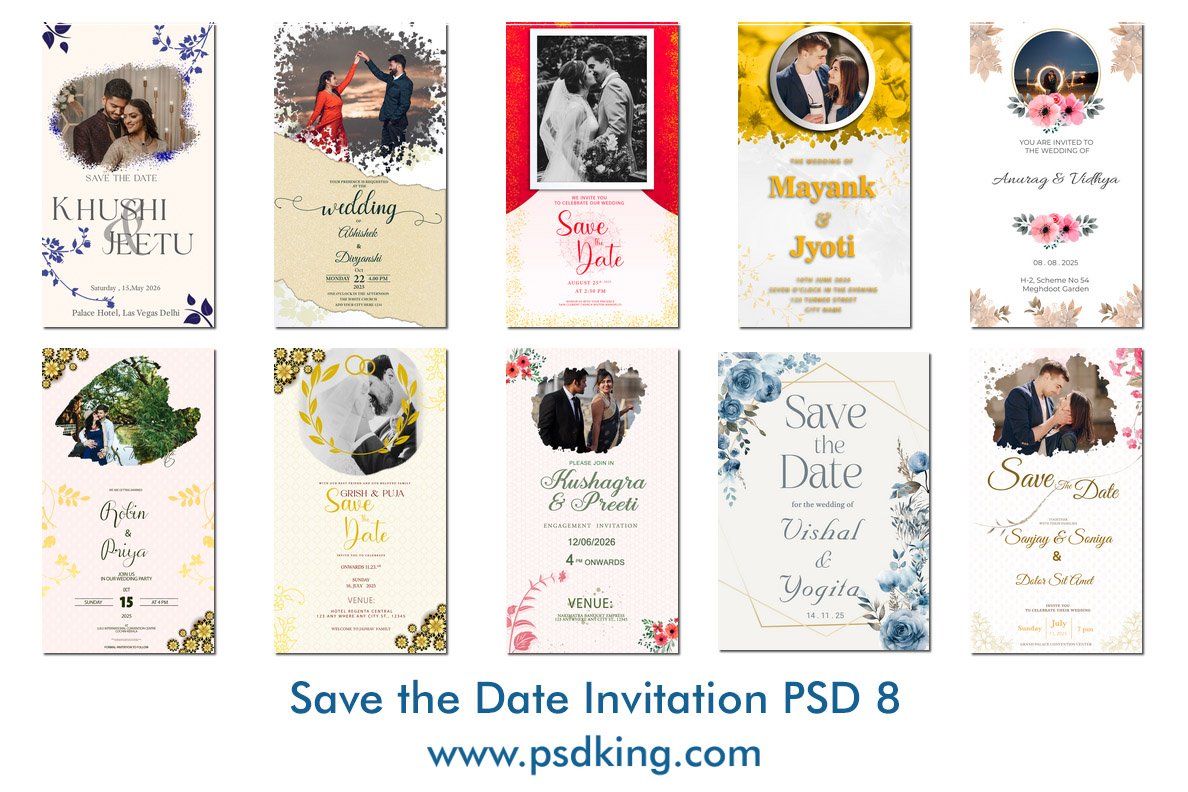 Invitation PSD