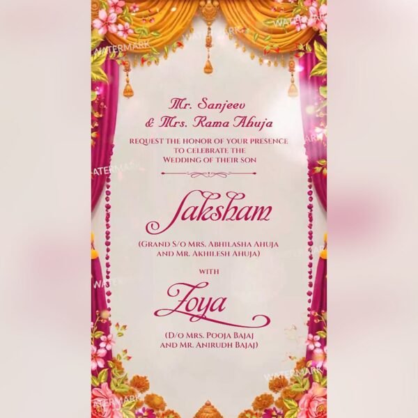 Wedding Invitation EH-393 - Image 3