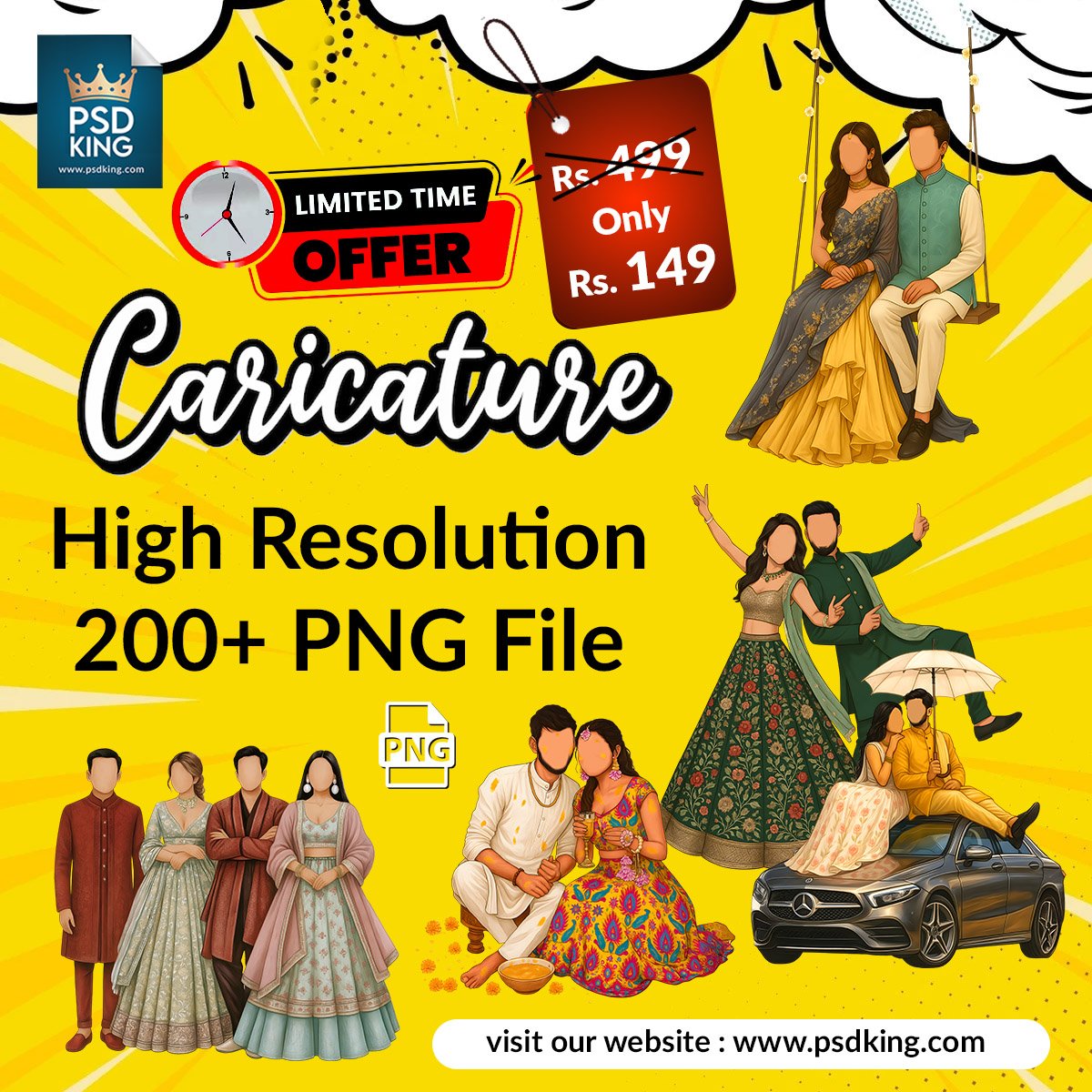 Caricature PNG