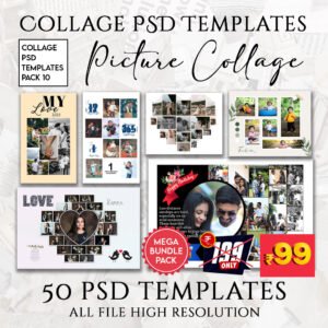 Picture Collage PSD Templates