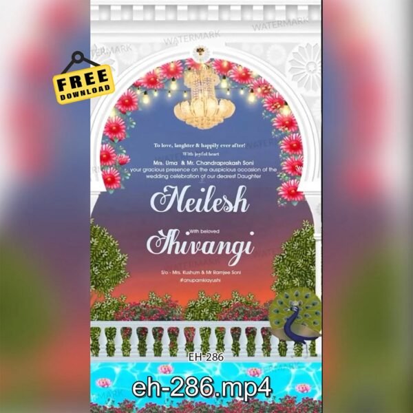 Wedding Invitation EH-286
