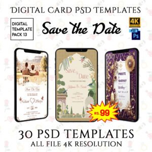 save the date psd