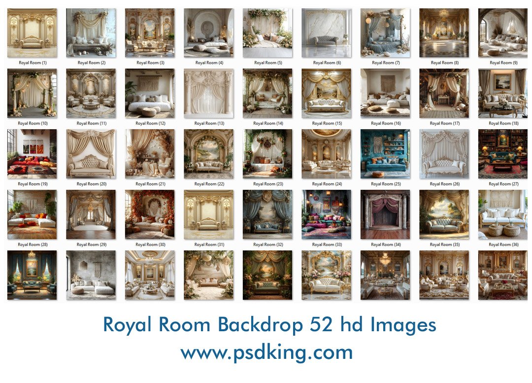 Royal Room Backdrop
