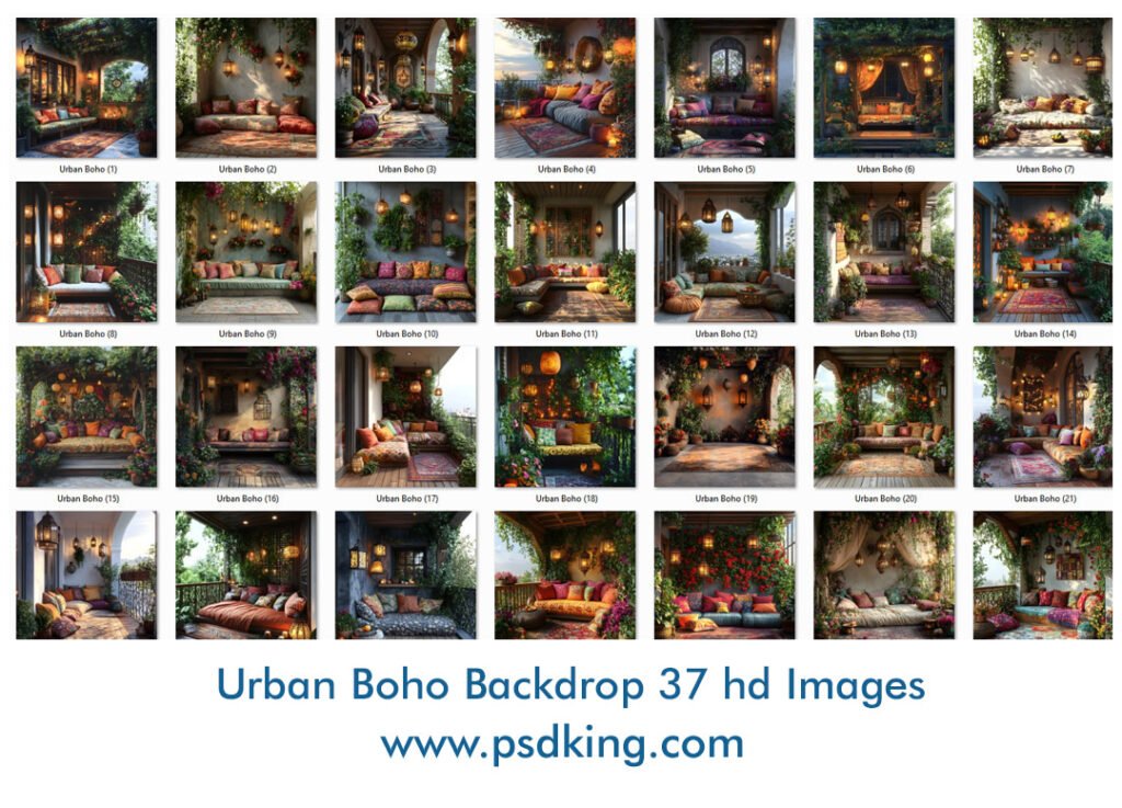 Urban Boho Backdrop