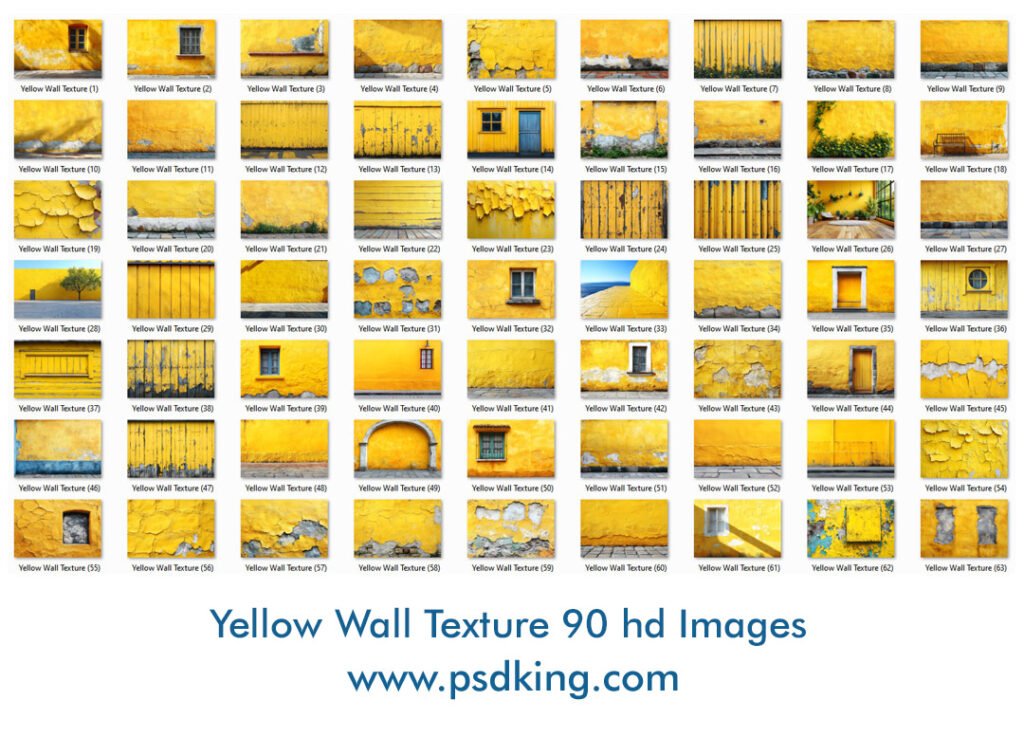 Yellow Wall Texture