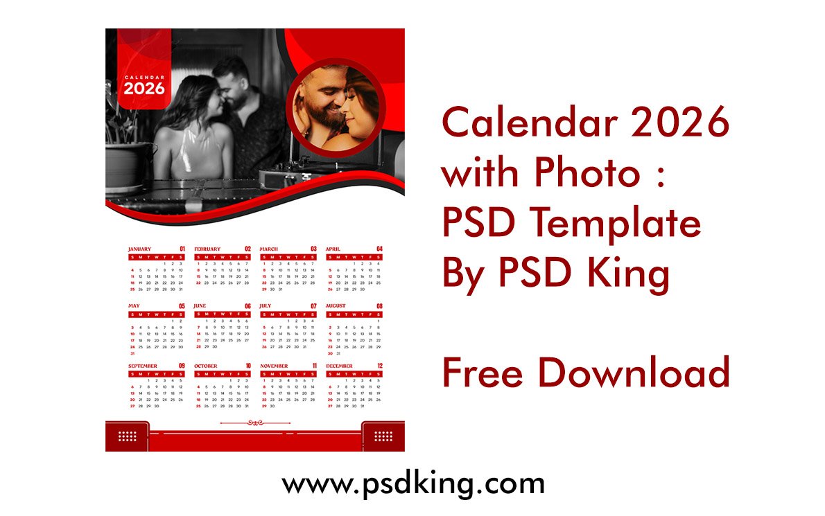 Calendar PSD Template