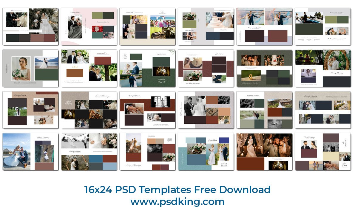16x24 psd free