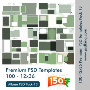 12x36 Album PSD Templates