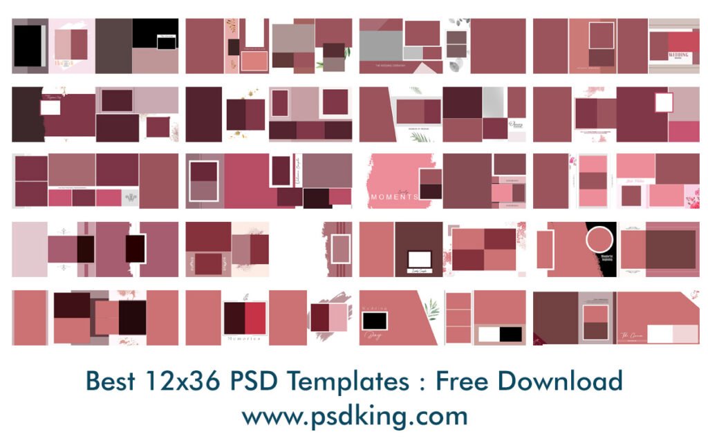 Best 12x36 PSD Templates